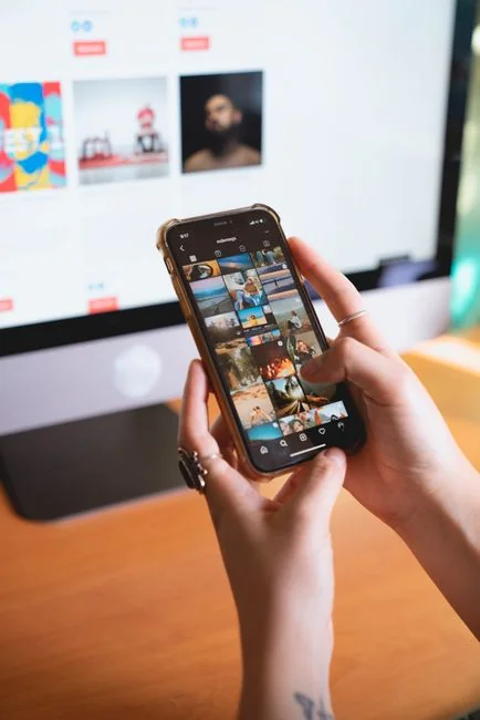 A business presentation featuring a speaker and interactive video call in an office setting.
